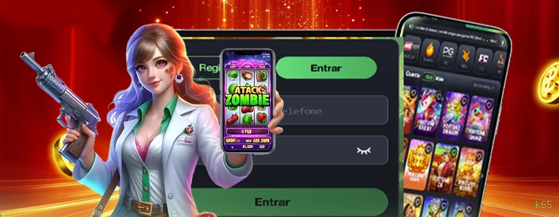 App k65 para Android e iOS - download grátis